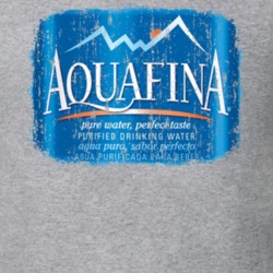 Aquafina Water Natural Mineral Drink Worn Look Cool Beverage T Shirt 25226644