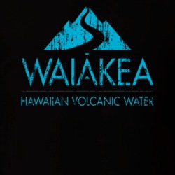 Waiakea Hawaiian Water Mineral Drink Worn Look Cool Beverage T Shirt 25238846