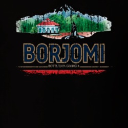 Borjomi Water Natural Mineral Drink Worn Look Cool Beverage T Shirt 25238851