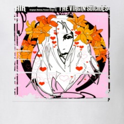 Air The Virgin Suicides EDM Album Poster Worn Look Music T Shirt 25450312