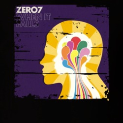 Zero 7 When It Falls EDM Album Poster Worn Look Music T Shirt 25487238