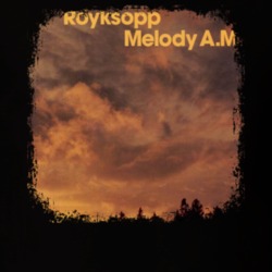 Royksopp Melody A.M. EDM Album Poster Worn Look Music T Shirt 25487271