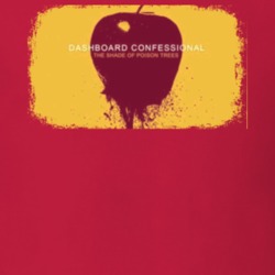 Dashboard Confessional Shade Poison Trees Poster Worn Look T Shirt 25513798