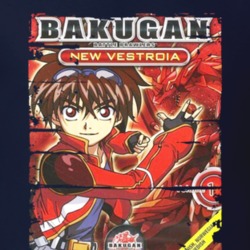 Bakugan New Vestroia Anime Battle Card Worn Look Cool Geek T Shirt 26073361