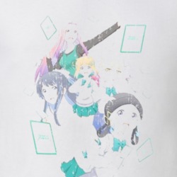 Watashitachi Luck Logic Bu 2 Anime Battle Card Worn Look T Shirt 26076368