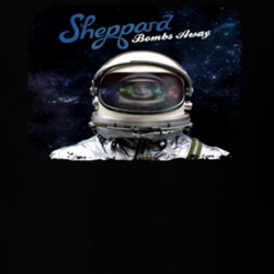 Sheppard Bombs Away Worn Look Album Cover T Shirt 8615458
