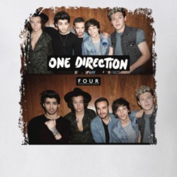 One Direction Four Worn Look Album Cover T Shirt 8615492