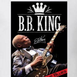 B.B. King Of The Blues 1925-2015 Memorial Tribute Signature T Shirt 9704488