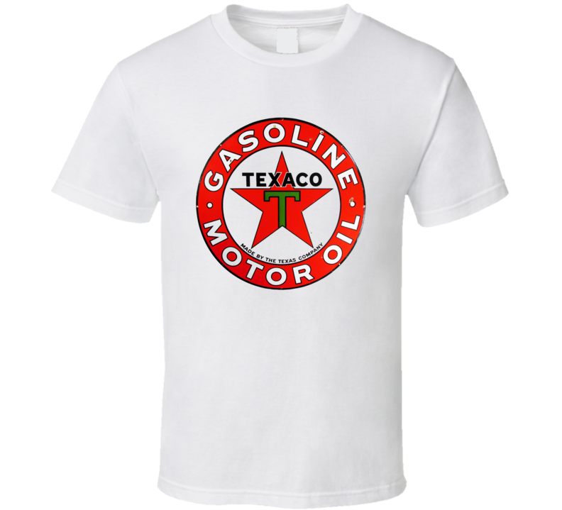 Texaco Gasoline Motor Oils Vintage T shirt