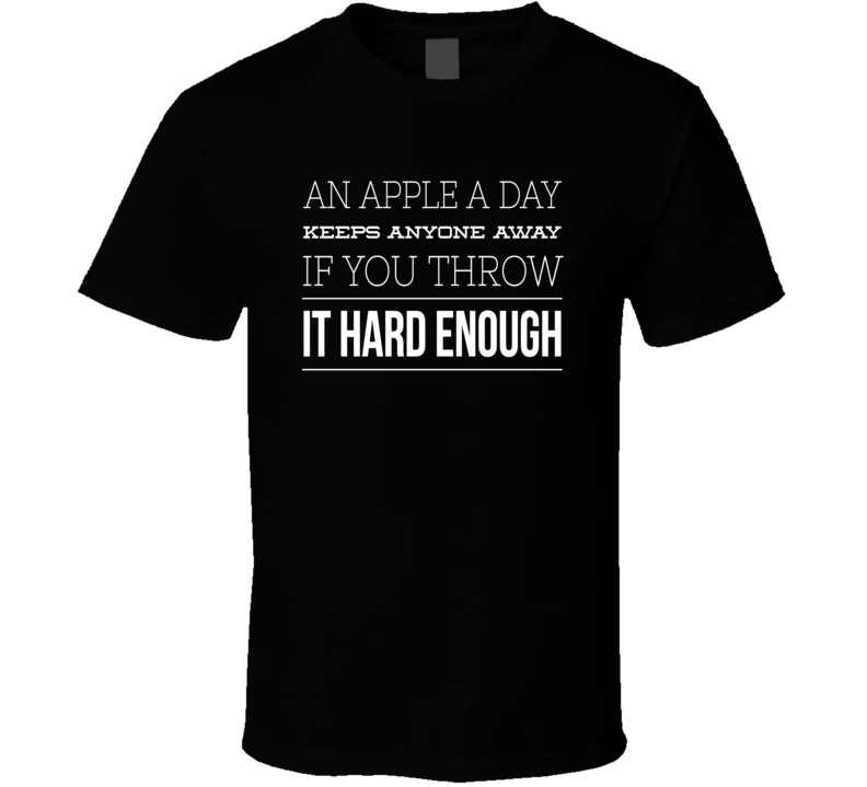 apple a day doctor funny cool boyfriend girlfriend t-shirt