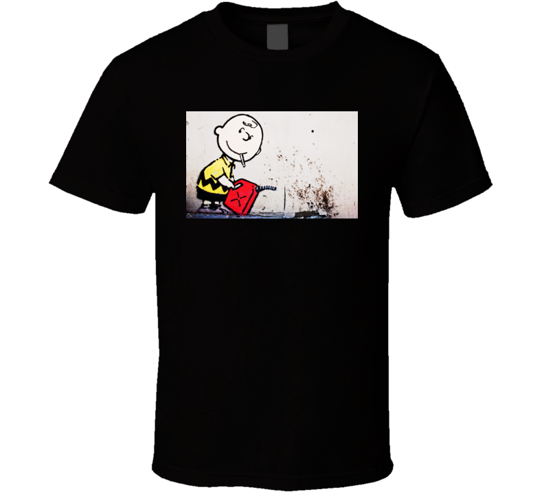Banksy Snoopy Cartoon T Shirt Banksy Snoopy Cartoon T Shirt