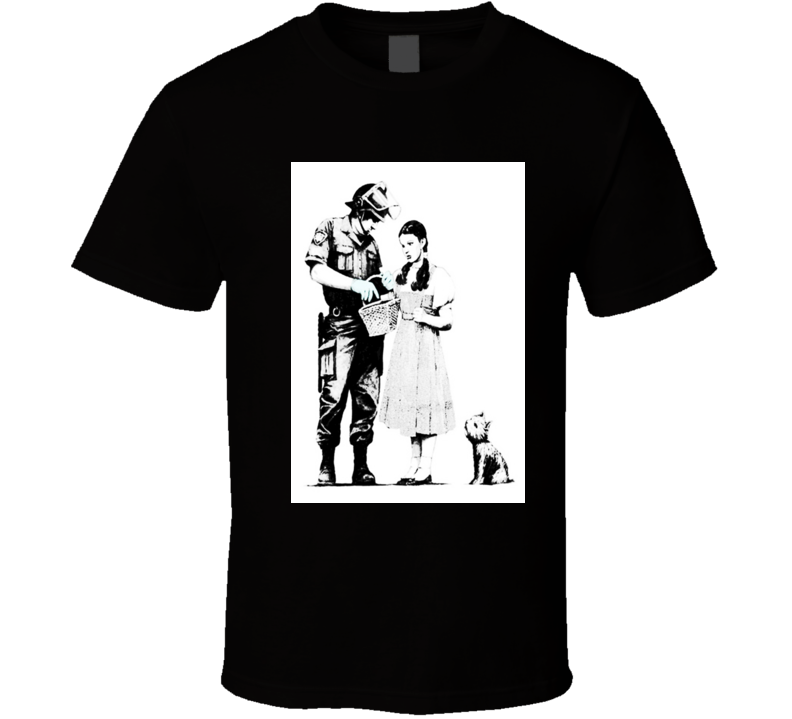 Banksy Police Officer T Shirt Banksy Police Officer T Shirt