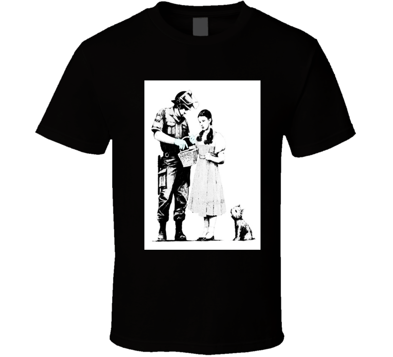 Banksy Police Officer T Shirt