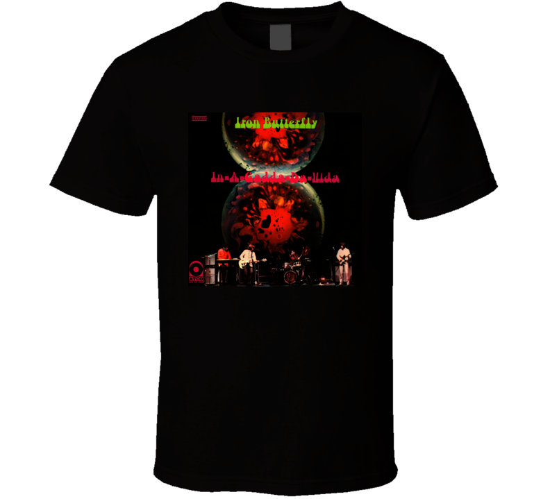 Iron Butterfly - In-a-gadda-da-vida T Shirt Iron Butterfly - In-a-gadda-da-vida T Shirt