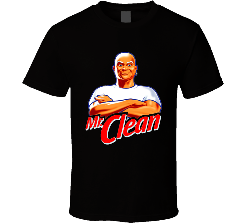 Mr Clean Logo Cleaning Product Fan T Shirt