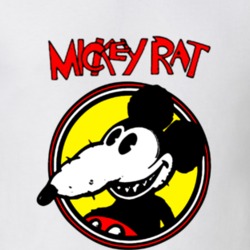 Mickey Rat Funny Parody Mouse Cartoon Retro T Shirt 2178660