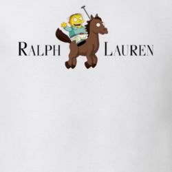 Ralph lauren parody the simpsons shirt t-shirt tee 25145553