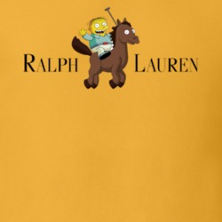 ralph lauren simpsons parody t-shirt 25145602