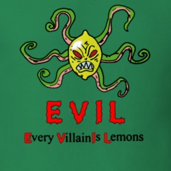 Every Villain Is Lemons Evil Sponge Bob Funny Cartoon T Shirt 26054257