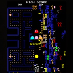 Pac Man Kill Screen Retro Video Game Classic Cool T Shirt 26054683