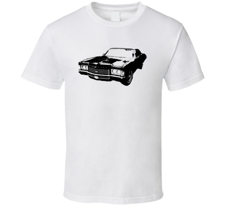 1971 Chevy Impala Grill View Light Color Shirt