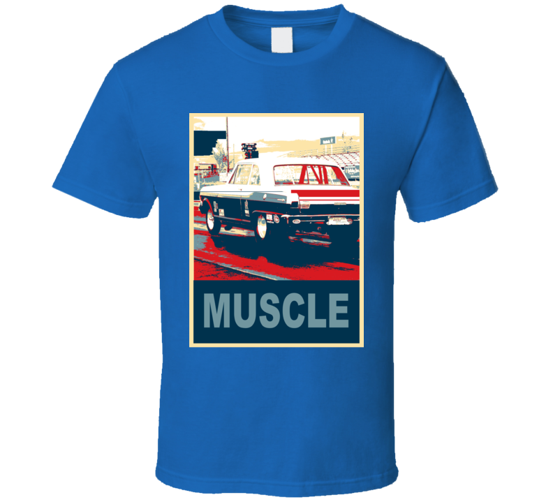 1965 Chevy Nova Hope Style Muscle Car T Shirt