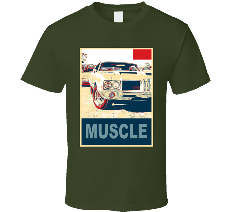 1971 Oldsmobile 442 Muscle Car Hope Style T Shirt