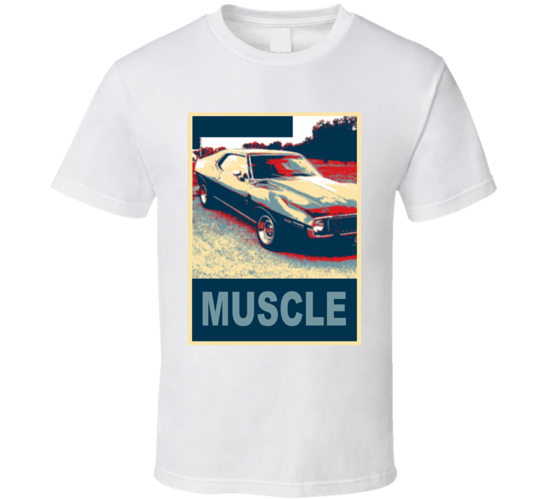 1973 AMC JAVELIN Muscle Car Hope Style T Shirt