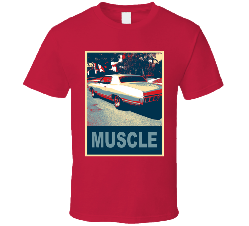 1968 Chevy Caprice Muscle Car Hope Style T Shirt 1968 Chevy Caprice Muscle Car Hope Style T Shirt