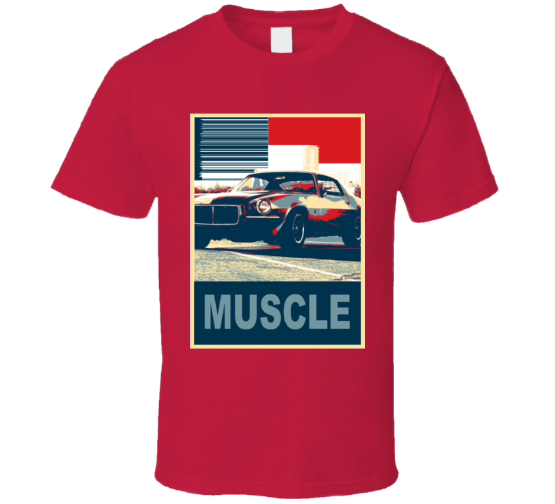 1973 Chevy Camaro Ss Muscle Car Hope Style T Shirt