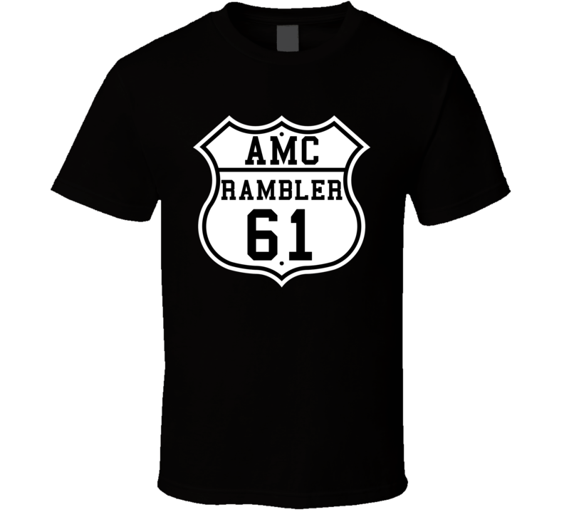 Highway Route 1961 AMC Rambler Classic Car T Shirt