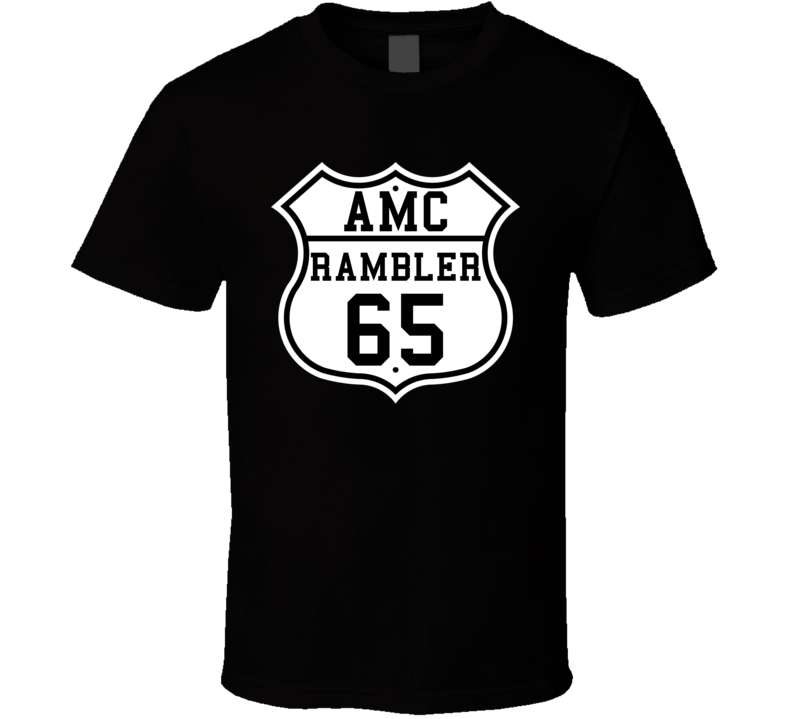 Highway Route 1965 AMC Rambler Classic Car T Shirt