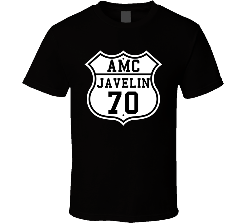 Highway Route 1970 AMC Javelin Classic Car T Shirt