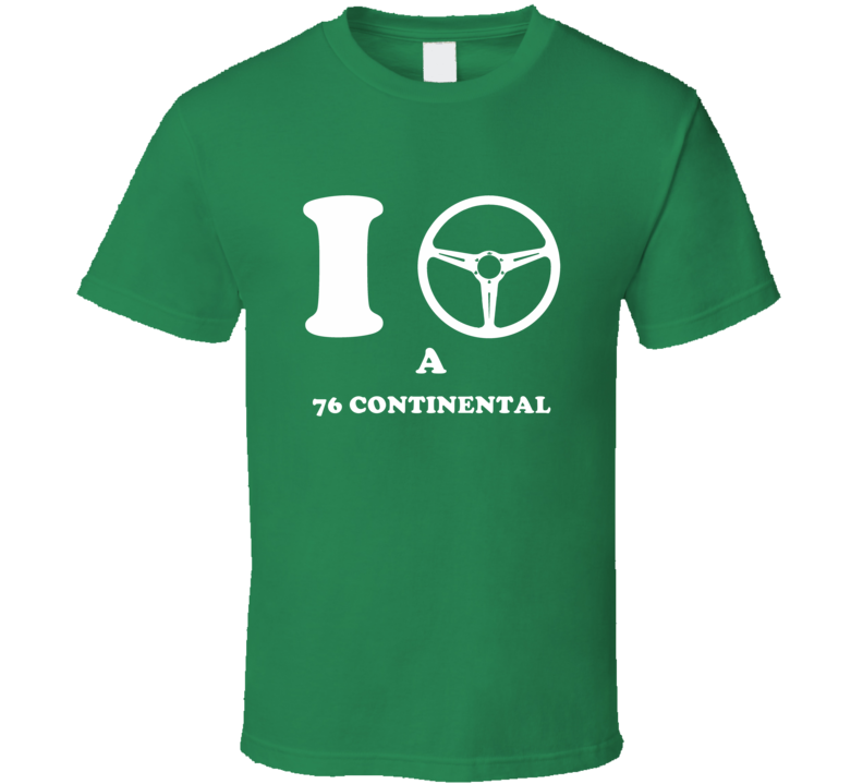I Drive A 1976 Lincoln Continental I Heart NY Parody T Shirt I Drive A 1976 Lincoln Continental I Heart NY Parody T Shirt
