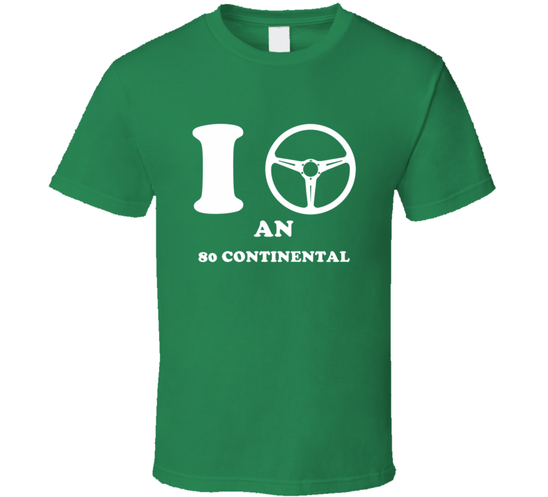 I Drive A 1980 Lincoln Continental I Heart NY Parody T Shirt I Drive A 1980 Lincoln Continental I Heart NY Parody T Shirt