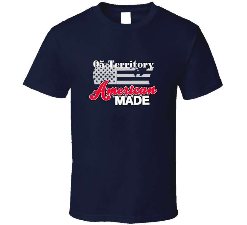 2005 Territory American Made T Shirt 2005 Territory American Made T Shirt