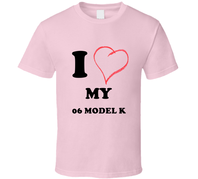 I Heart My 1906 Cadillac Model K T Shirt