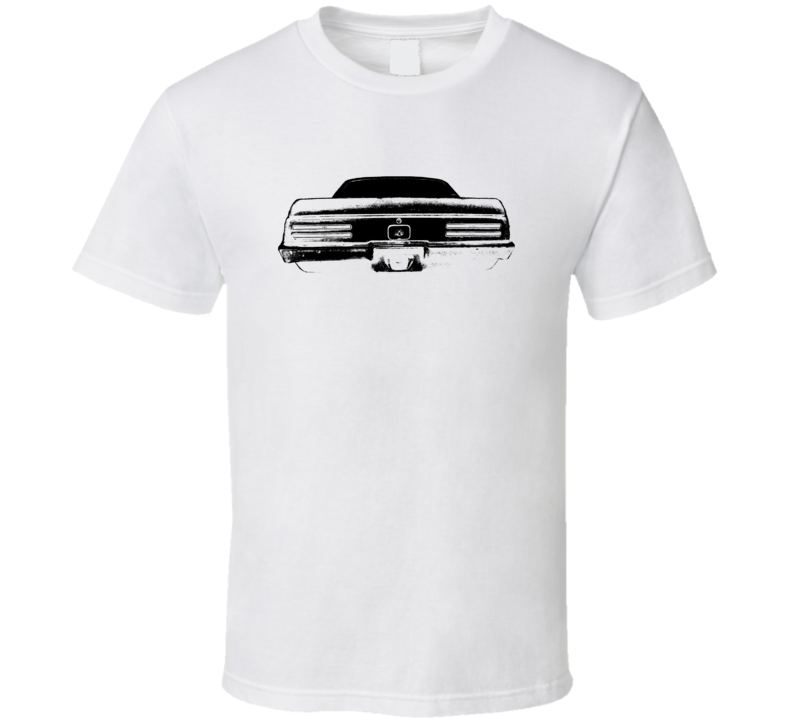 1967 Pontiac Firebird Rear View Faded Look Light T Shirt 1967 Pontiac Firebird Rear View Faded Look Light T Shirt