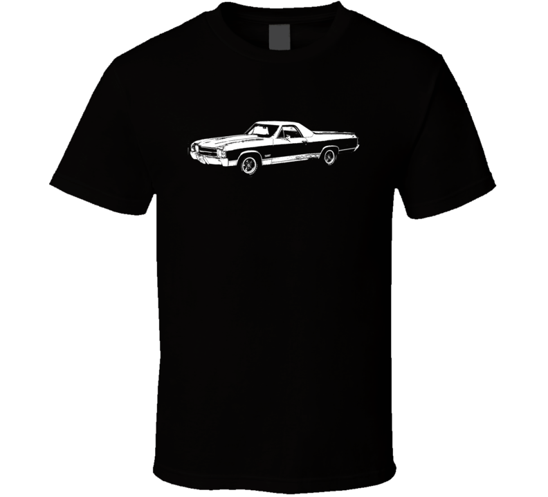 1971 GMC Sprint Side View Faded Look Dark T Shirt 1971 GMC Sprint Side View Faded Look Dark T Shirt