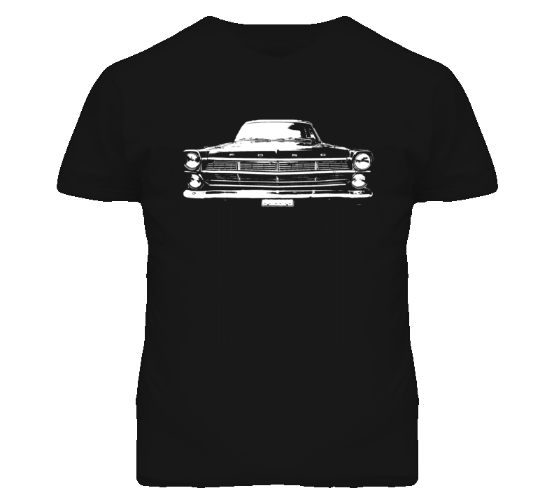 1967_Fairlane_Grill_White_Graphic T Shirt