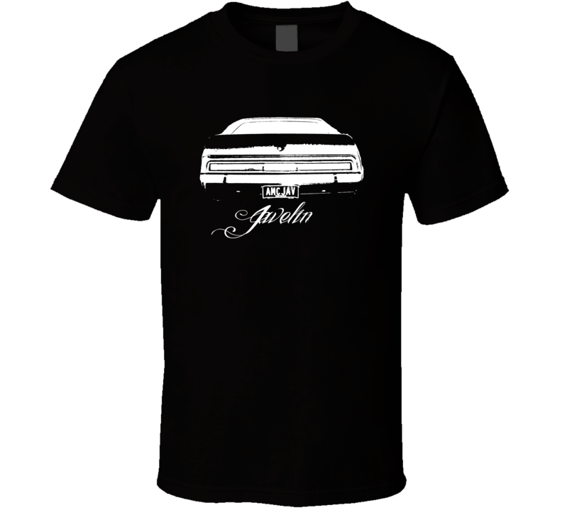 1971 AMC JAVELIN Rear Model Dark Color Shirt 1971 AMC JAVELIN Rear Model Dark Color Shirt