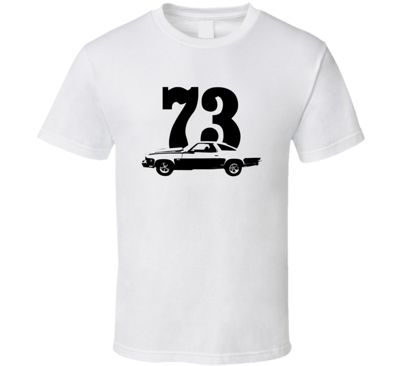 1973 Chevelle Side Year Light Color T Shirt 1973 Chevelle Side Year Light Color T Shirt
