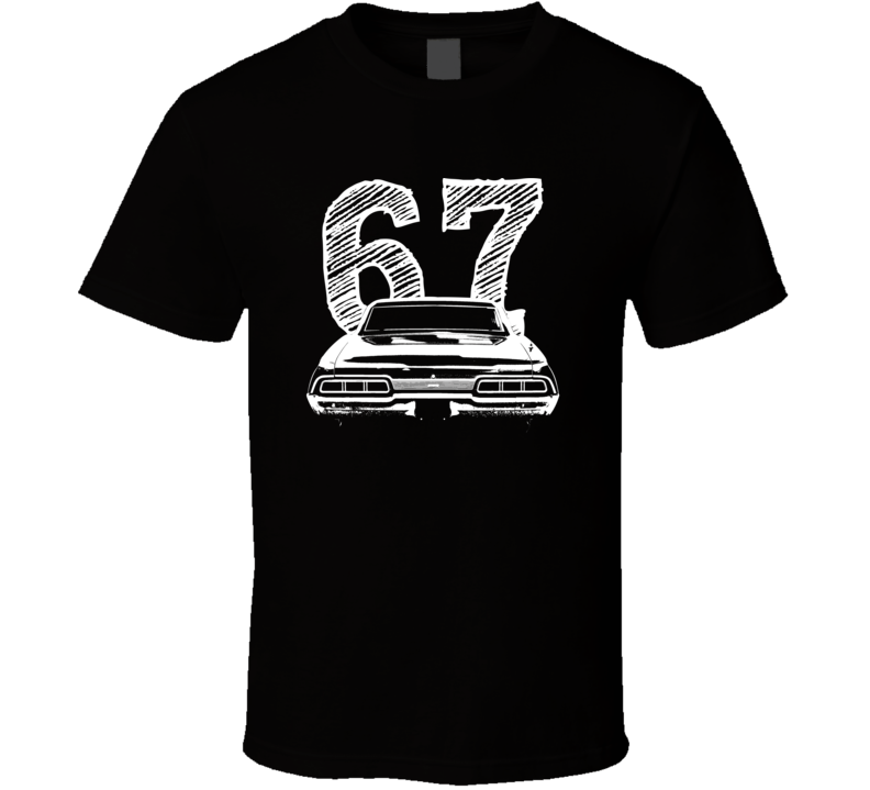 1967 Caprice Rear Year Dark Color T Shirt