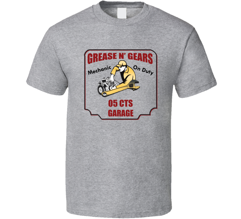 Grease N Gear 05 Cts Garage T Shirt