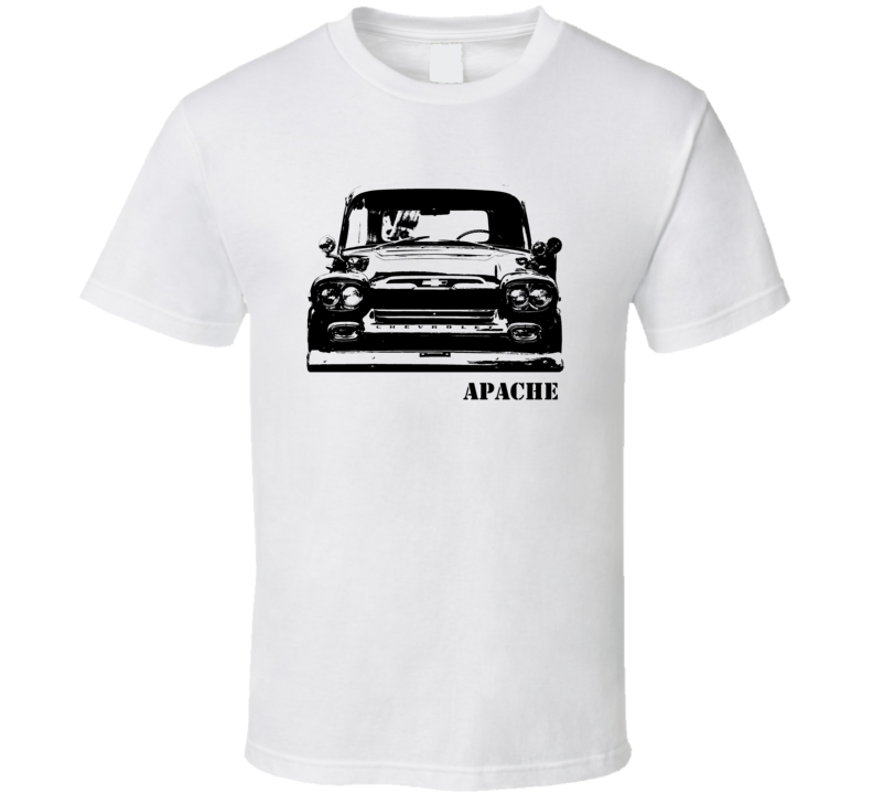 1959 Apache Grill View With Model Light Color T Shirt 1959 Apache Grill View With Model Light Color T Shirt