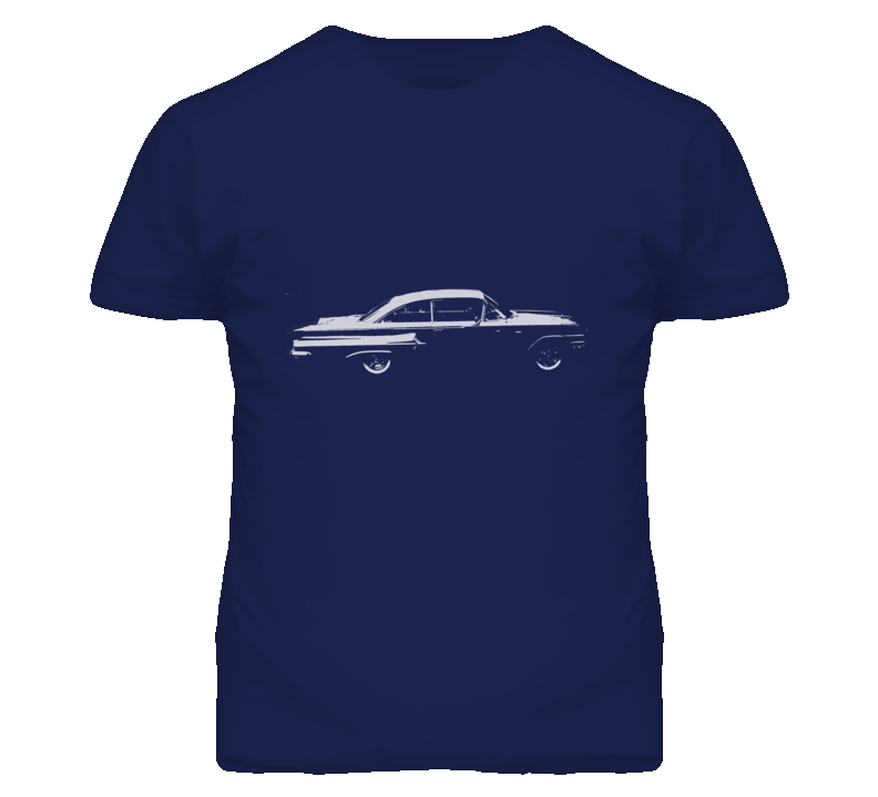 1960 CHEVY BEL AIR Side White Graphic T Shirt