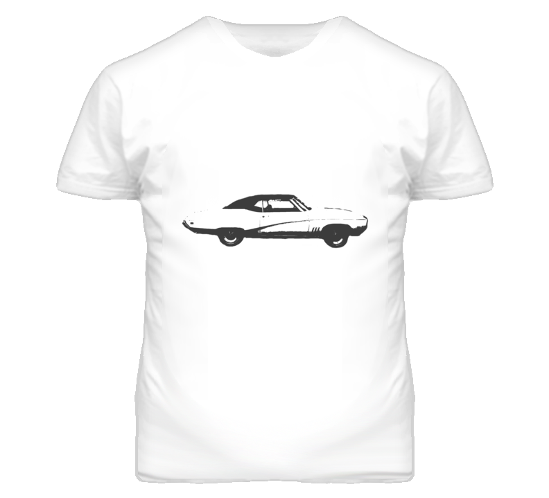 1969_BUICK_SKYLARK_Side_Black Graphic T Shirt 1969_BUICK_SKYLARK_Side_Black Graphic T Shirt