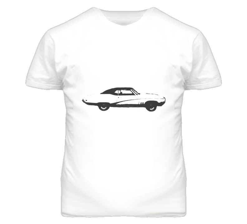 1969_BUICK_SKYLARK_Side_Black Graphic T Shirt