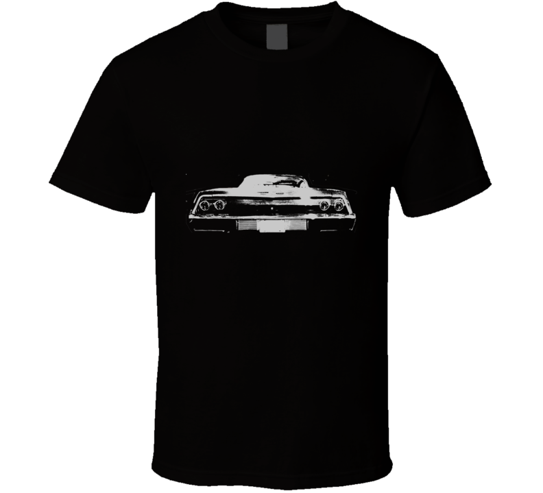 1969 CHEVY BEL AIR Rear White Graphic T Shirt