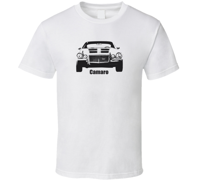 1970 Camaro Grill View With Model Light Color T Shirt 1970 Camaro Grill View With Model Light Color T Shirt